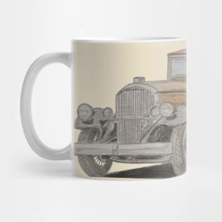 vintage car Mug